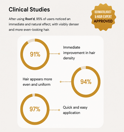 Hair Density Fillers - Instant Coverage. Zero Transfer. 24-Hour Hold.